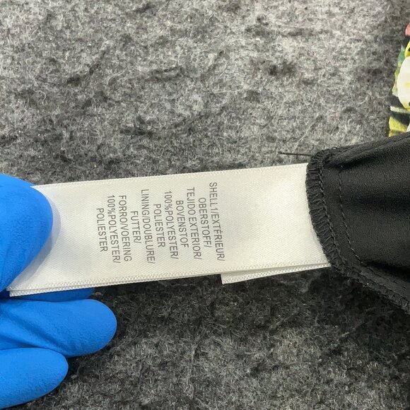 Adrianna Papell Black Multi Floral Sleeveless Midi Dress - Picture 5 of 5